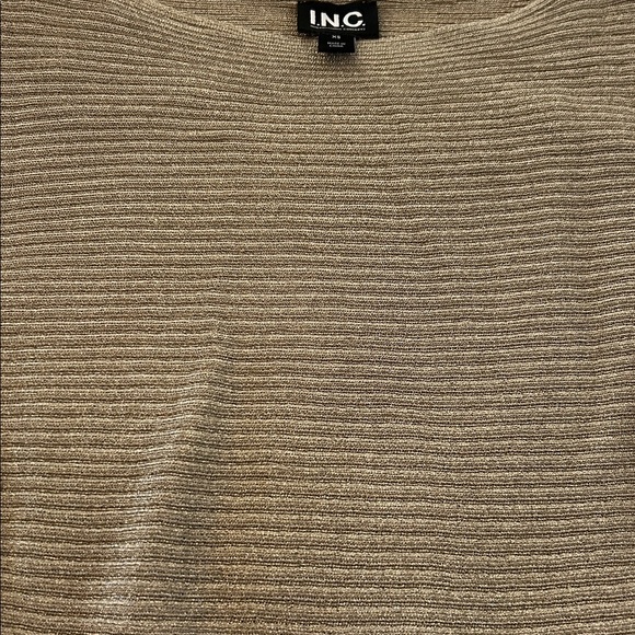 INC Metallic Knit Top XS - Picture 9 of 9